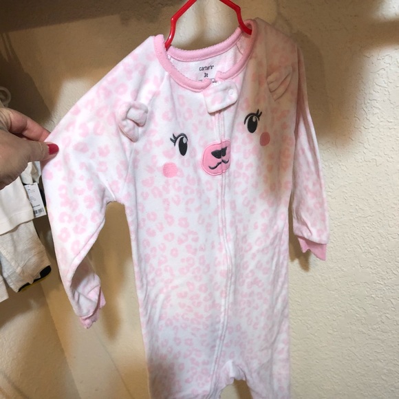 Pijama para niña color blanco y rosita - Picture 1 of 2